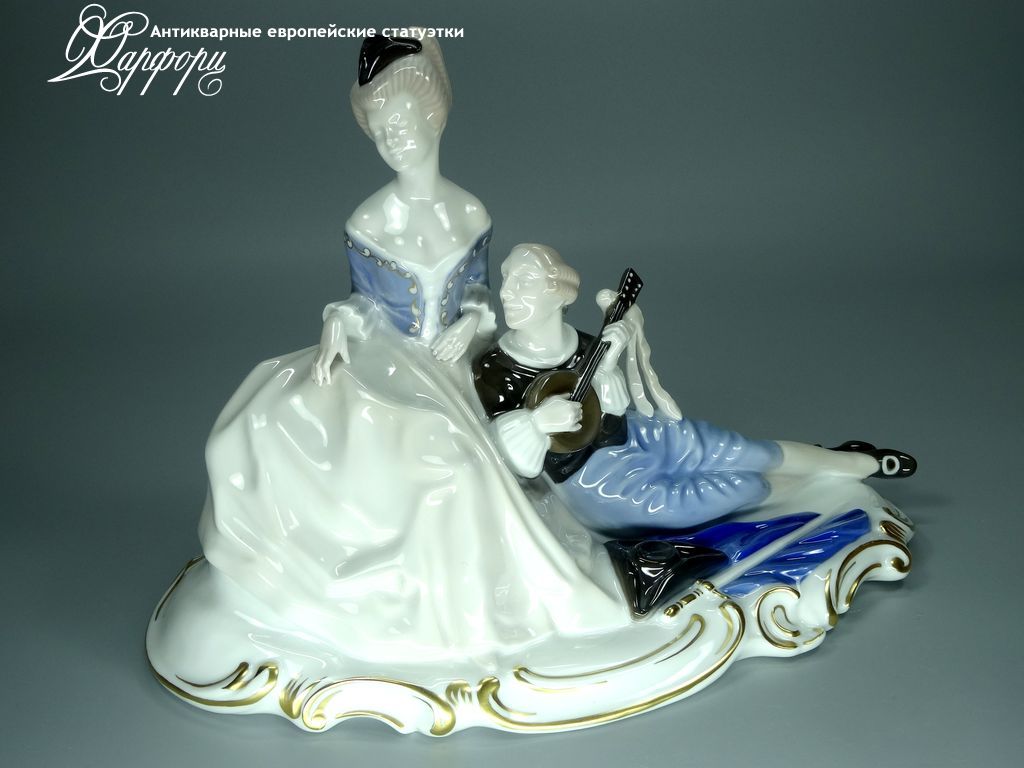 Купить фарфоровые статуэтки Rosenthal, Вечерняя серенада, Германия